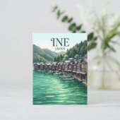 Ine no Funaya Japan Briefkaart (Staand voorkant)