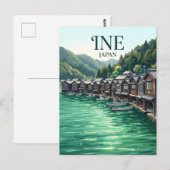 Ine no Funaya Japan Briefkaart (Voorkant / Achterkant)