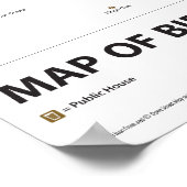 INEBRIANCE SURVEY Map Poster (Hoek)