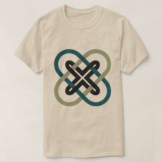 Ineengeschakeld X Heren T-Shirt (Design voorkant)