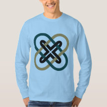 Ineengeschakeld X Heren T-shirt met lange mouwen