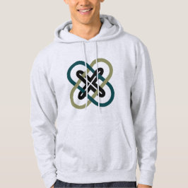 Ineengeschakelde X Heren Hoodie