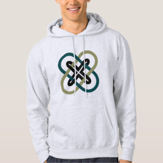 Ineengeschakelde X Heren Hoodie