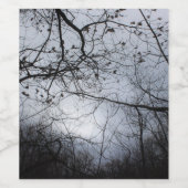 Ineengestrengeld Wijn Etiket (Enkel label)