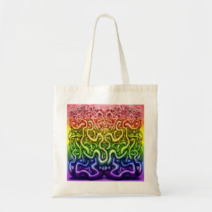 Ineengestrengelde Gedraaide Wijnranken van het Lev Tote Bag