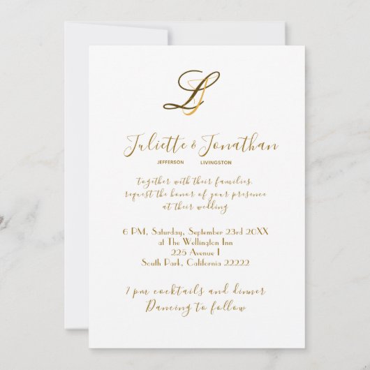 Ineengestrengelde initialen van hem en haar | roma kaart (Achterkant)