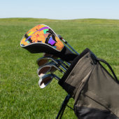 Ineengevlochten Bloem Hoofddeksel voor Golfclub Dr Golfheadcover (Insitu)