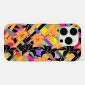 Ineengevlochten Bloemmotief Case-Mate iPhone Case (Achterkant (horizontaal))