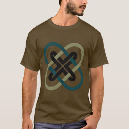 Ineengrijpende X Donkere T-shirt