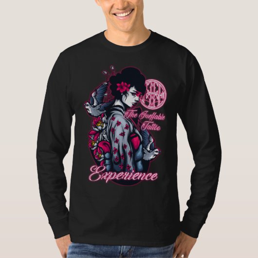 ineff roze giesha t-shirt (Voorkant)