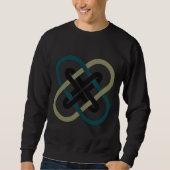 Ineinandergrijpende X Heren Sweatshirt (Voorkant)