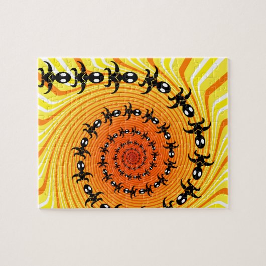 Ineindigheid Legpuzzel (Horizontaal)