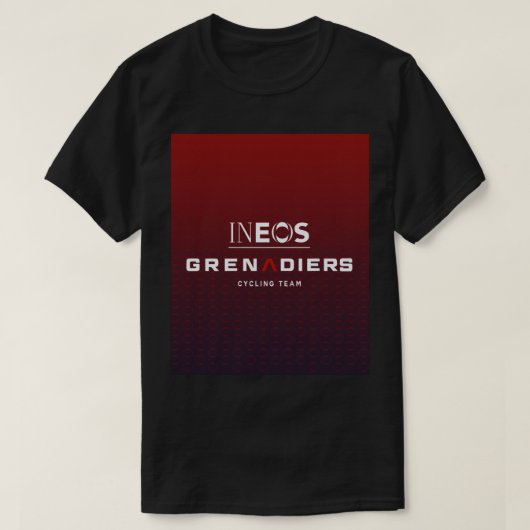 Ineos Grenadier Pro Cycling Team T-shirt (Design voorkant)