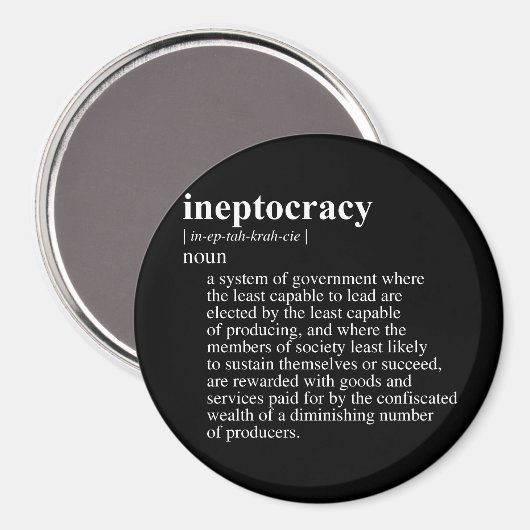 Ineptocracy Definition.png Magneet (Voorkant / Achterkant)