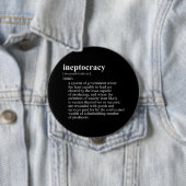 Ineptocracy Definition.png Ronde Button 4,0 Cm (In situ)