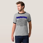 Ineptocratie Definitie T-Shirt (Voorkant volledig)