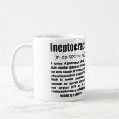 Ineptocratie Koffiemok (Links)