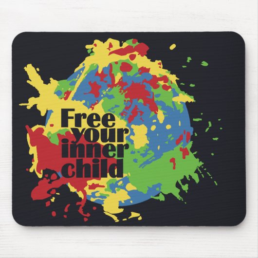 INER CHILD custom mousepad Muismat (Voorkant)