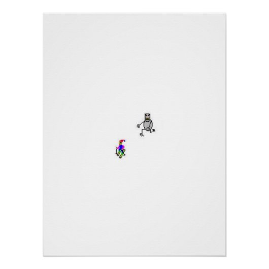 Inescapable Terror - Terror on the Slopes Perfect Poster (Voorkant)