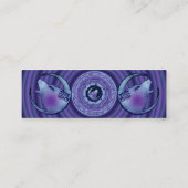 Inez Night Profile-kaarten Mini Visitekaartje (Achterkant)