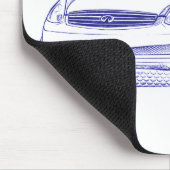 Inf G35 Coupe Sketch Muismat (Hoek)