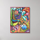 InFancy By Squid Fear City Canvas Afdruk (Voorkant)