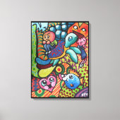 InFancy By Squid Fear City Canvas Afdruk (Voorkant)