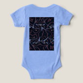 Infant Tri-blend One Piece Camouflage Clothes (Design achterkant)