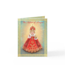 Infant van Praag Gebedskaart