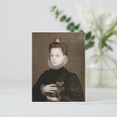 Infanta Isabella Clara Eugenia Briefkaart (Staand voorkant)