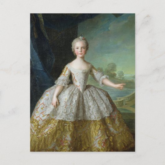 Infanta Isabelle de Bourbon-Parme 1749 Briefkaart (Voorkant)