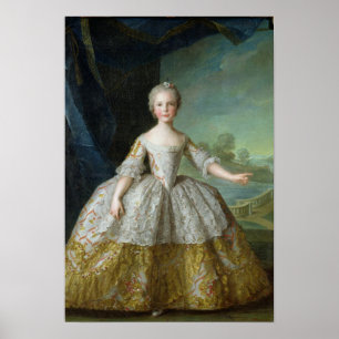 Infanta Isabelle de Bourbon-Parme 1749 Poster