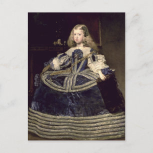 Infanta Margarita in Blue, 1659 Briefkaart