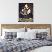 Infanta Margarita in Blue, 1659 Canvas Afdruk (Insitu (Slaapkamer))