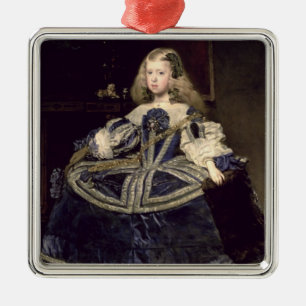 Infanta Margarita in Blue, 1659 Metalen Ornament