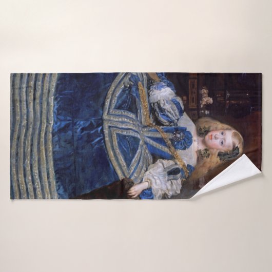 Infanta Margarita Teresa Blue Dress, Velazquez Badhanddoek (Badhanddoek)