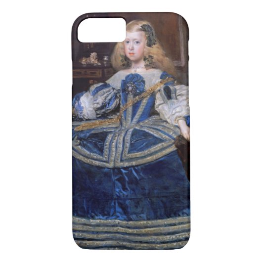 Infanta Margarita Teresa Blue Dress, Velazquez Case-Mate iPhone Case (Achterkant)