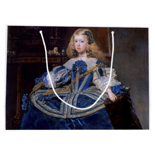 Infanta Margarita Teresa Blue Dress, Velazquez Groot Cadeauzakje (Achterkant)
