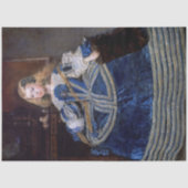 Infanta Margarita Teresa Blue Dress, Velazquez Tissuepapier (Voorkant)