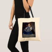 Infanta Margarita Teresa Blue Dress, Velazquez Tote Bag (Voorkant (product))