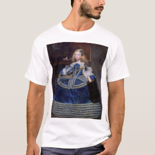 Infanta Margarita Teresa in blauwe jurk, Velazquez T-shirt