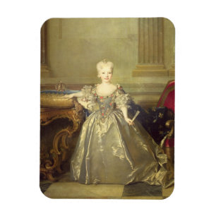 Infanta Maria Ana Victoria de Borbón, 1724 (olie Magneet