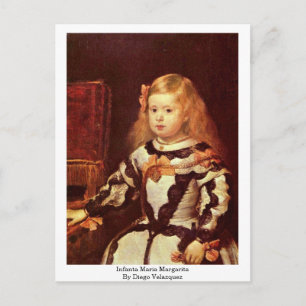 Infanta Maria Margarita door Diego Velazquez Briefkaart