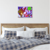 Infanta's Moonlight Garden Party van Michael Moffa Canvas Afdruk (Insitu (Slaapkamer))