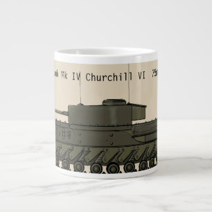 Infanteretank Mk IV Churchill VI Klassiek Brits Grote Koffiekop