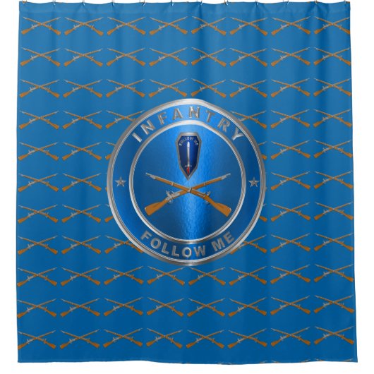 Infanterie 11B Douchegordijn (Voorkant)