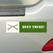 infanterie, BEN ER! Bumpersticker (Op auto)