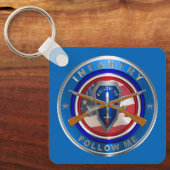 Infanterie Sleutelhanger (Voorkant)