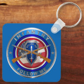 Infanterie Sleutelhanger (Achterkant)