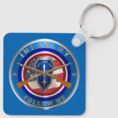 Infanterie Sleutelhanger (Achterkant)